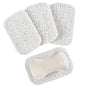 4 Pack Soap Holder Pad，Soap Holder for Kitchen & Bathroom，White Non-Slip Soap Lifting Pads for Soap Dish - color: White Soapdish Pad