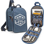 BOMKI Grilling & Camping Cooking Utensils Set - BBQ & Camping Kitchen Set with Case - style: Blue Lite