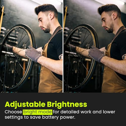Feit Electric 4ft Rechargeable LED Shop Light, Motion Sensor, 4000K Cool White, Magnetic & Flush Mount, Utility Light for Garage & Workshop, 25Wh Battery (Up to 3 Hrs), SHOP4/840/25/MOT/BAT - size: 4FT., style: 25 Watt-Hours
