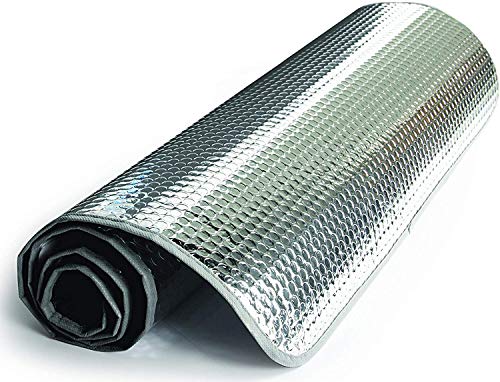 Camco 45161 50" x 26" SunShield Reflective Window Cover - size: 50 Inch x 26 Inch