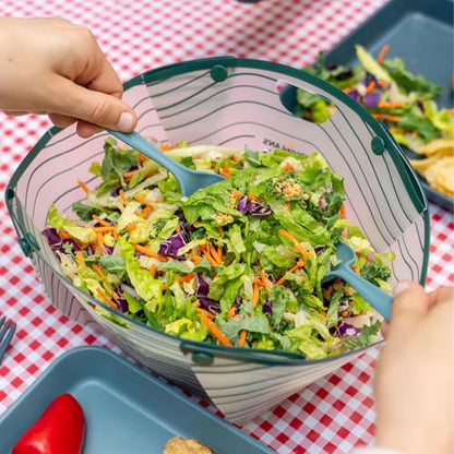 Coghlan's Snapfold XL Collapsible Bowl – BPA-Free, Heat-Resistant Camping Food Prep Bowl with Measurement Scale – Lightweight & Leakproof for Backpacking, Hiking, Outdoor Cooking