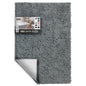 Hearth & Harbor Bathroom Rugs, Chenille Bath Mat - Machine Washable Bath Mats for Bathroom Non-Slip Backing Rubber, Quick Dry Bathroom Mat, 24 x 36 - Frost Grey - color: Frost Grey, style: 24 x 36
