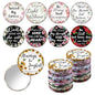 36 Pcs Mini Christian Compact Mirror Christian Gifts Bulk Floral Bible Verse Mini Compact Mirrors Religious Scripture Gifts Inspirational Portable Mirror for Women Coworkers Church Party Favors