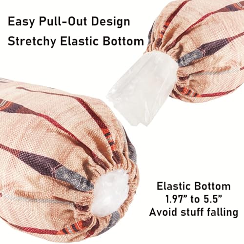 2Pcs Lake House Plastic Bag Holder for Kitchen Essentials, Reusable Hanging Grocery Bag Organizer, Washable Large Grocery Trash Bags Storage Dispenser Lake House Decor for the Home - style: Lake House
