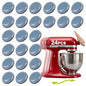 Appliance Sliders for Kitchen 24 PCS Self-Adhesive Small Kitchen Finds Appliance Slider Hacks Easy to MovIing & Space Saving Must Have Home Gadgets Mixer Accessories for Countertop - size: 24Pcs-19mm-Grey