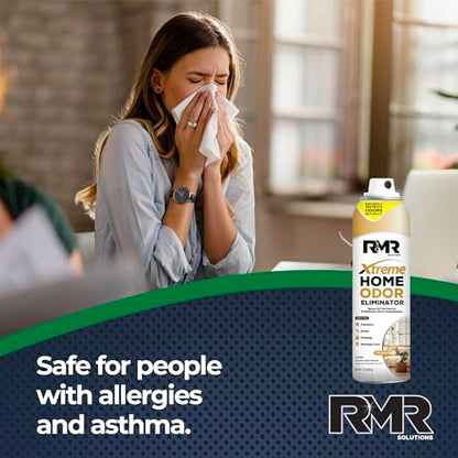RMR Xtreme Home Odor Eliminator Spray - Neutralize Furniture, Clothing, Shoes, Garbage Cans, and More, 15 Ounces, 2-Pack, Unscented - size: 15 Ounce (Pack of 2)