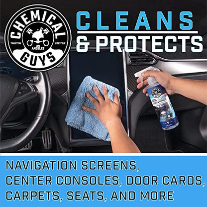 Chemical Guys Total Interior Cleaner and Protectant, Interior Car Cleaner Cleans & Protects Leather, Vinyl, Plastic, Rubber, Glass with a Showroom Finish, Safe for Trucks, SUVs, RVs & More, 128 oz - size: 128 Fl Oz (Pack of 1)