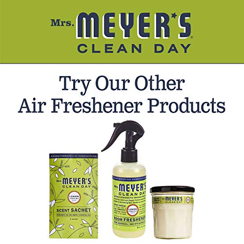 Mrs. Meyer's Air Freshener, Lemon Verbena, Spray | Non-Aerosol | Essential Oils | 8 fl. oz | Pack of 2 - size: 8 Fl Oz (Pack of 2)