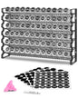 VEVOR Spice Rack Organizer for Cabinet, Spice Organizer with 72 Empty Spice Jars, Lids, Spice Labels, and Funnel Complete Set, Seasoning Organizer for Countertop, Kitchen, Pantry, Cupboard, 23x16 in - size: 23x16 in
