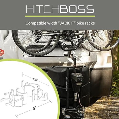 GR Innovations HitchBoss 7-Way - Towing Organizer for Manual/Electric 2” & 2 ¼” Trailer Hitch - Easy Install RV Accessories - Side Hooks, Cable & Harness Holder - Made in USA - size: 7 Way