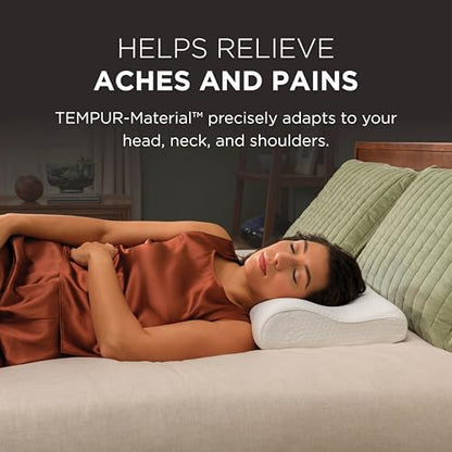 Tempur-Pedic TEMPUR-Ergo Neck Pillow, Large Profile, White - size: High Profile