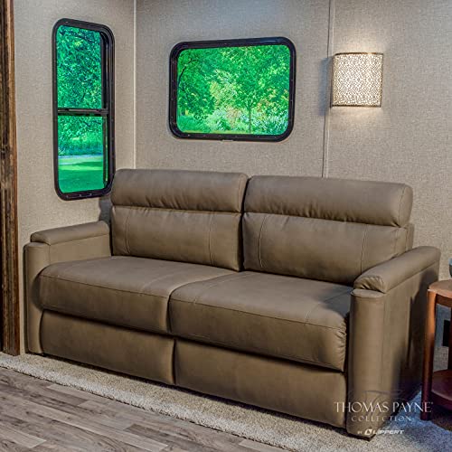 72" Tri-Fold Sofa for 5th Wheel RVs, Travel Trailers and Motorhomes - color: Grummond