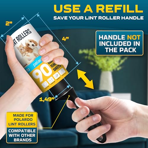 Lint Rollers 900 Sticky Sheets, 10 Spare Rollers,10 Pack of Refills Only. Pet Hair Remover for Clothes, Furniture, Couch, Carpet, Dog Hair Remover, Cat Hair Remover, Animal Fur, Fuzz - size: 10 Count Refill Rollers Only - 900 Sheets