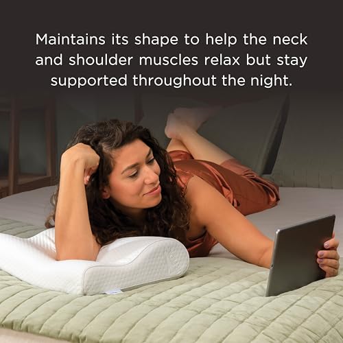 Tempur-Pedic TEMPUR Neck Pillow, Small Profile, White - size: Small Profile