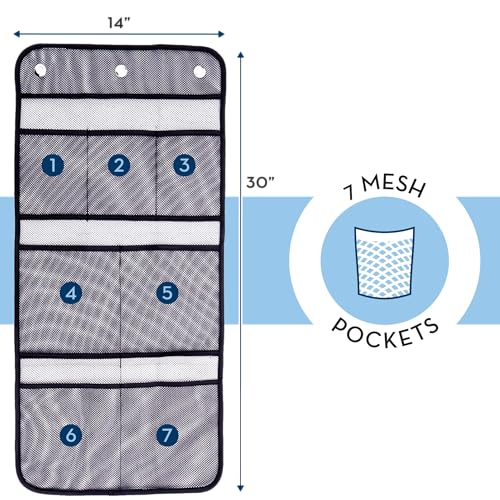 S&T INC. Shower Organizer, Shower Caddy & Bathroom Organizer, 2 Pack, Black - color: Black