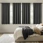 MIULEE Blackout Curtains 4 Panels Sets Dark Grey 72 Inch Length, Top and Bottom Rod Pocket Room Darkening Curtains for Bedroom Windows, 4 Pack Solid Thermal Insulated Light Blocking Curtain Drapes - color: Dark Grey, size: 40"W x 72"L (Pack of 4)