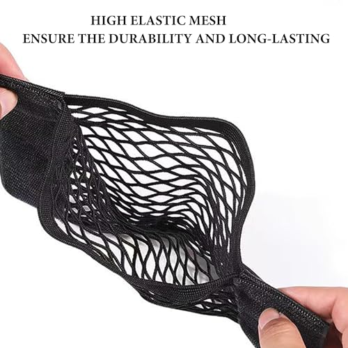 Plastic Bag Holder Mesh Storage Net Grocery Bag Holder Organizer Dispenser for Aluminum Foil, Trash Bag, Garbage Bag, Plastic Wrap, Shopping Bag Under Sink Cargo Organizers and Wall Mounted