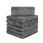 CARCAREZ Microfiber Towels for Cars, Car Drying Wash Detailing Towel with Plush Edgeless Microfiber Cloth (Grey) - color: Grey