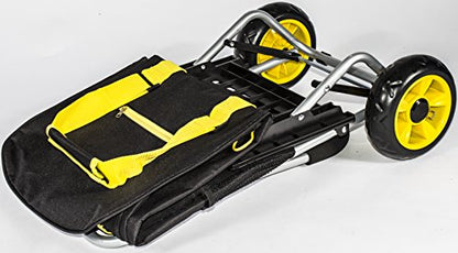 dbest products Trolley Dolly Shopping Grocery Foldable Cart Storage Mom, Sunflower - color: Sunflower, style: Cart