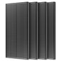 400 Watt Solar Panel, 25% High-Efficiency, 4PCS 100W Solar Panels, 18BB N-Type, Monocrystalline PV Modules, for RV, Marine, Rooftop, Farm and Off-Grid System - style: 400W-100W 4PC