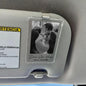 Gossby Custom Car Visor Clip for Husband Boyfriend Drive Safe Honey Gift | Drive Safe Honey Car Visor Clip, Custom Couple Photo Polaroid Frame - color: Drive Safe I Love You V3
