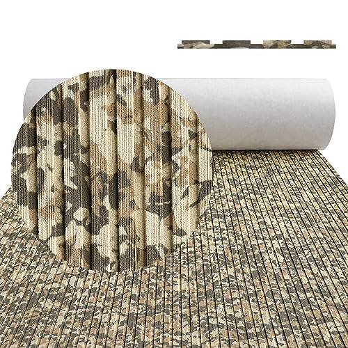 Boat Flooring EVA Foam Boat Decking Camo 94"x45"/35"/23" Non-Slip Boat Mat Self-Adhesive Foam Boat Deck Flooring Carpet Mat Rolls for Kayak Deck Boat Yacht Flooring Motorboat - color: Camo Desert, size: 94.5x23.6"-15.5sqft