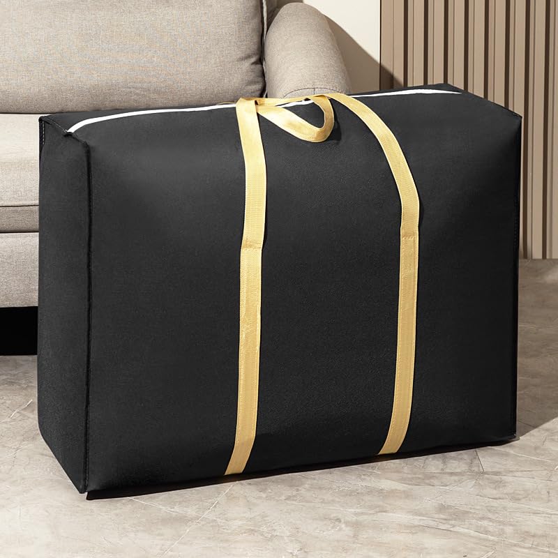 Large Moving Storage Bag, Waterproof Travel Luggage Bag for Clothes and Bedding, 30.7x21.6x9.8 Inches - size: X-Large
