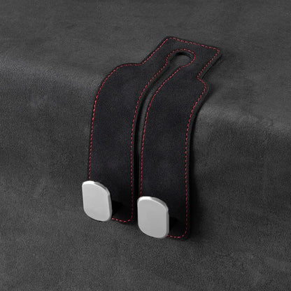 Car Hooks Car Seat Back Double Hooks Rear Seat Small Hooks Storage Hooks，Black - color: Car Hooks Black