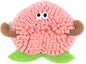Ferret Cats Snuffle Mat Fleece Foraging Mats Interactive Feeding Toy Small Animal Rabbit Guinea Pig Rat Hamster Anti Slip Treat Dispenser Slow Feeder (Peach) - color: Peach
