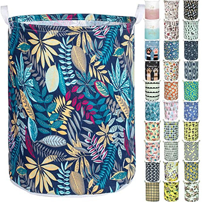 Merdes 19.7’’ Waterproof Foldable Laundry Hamper, Dirty Clothes Laundry Basket, Linen Bin Storage Organizer for Toy Collection (Jungle) - color: Jungle