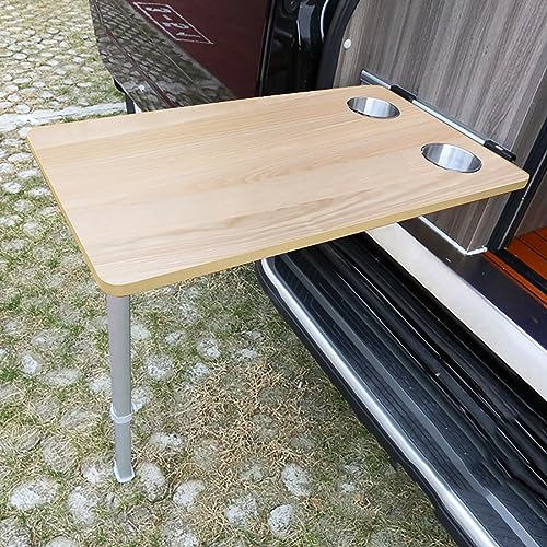 Folding Wall-Mounted Dining Table for RVs & Campers, Space-Saving Furniture with Folding Legs, Ideal for Motorhomes and Small Spaces (Color: C)