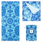 Elite Trend Microfiber Beach Towel for Adults with Bag - Extra Large 78x35 inch Lightweight Sand Free Quick Dry Towel for Travel, Swimming, Yoga, Camping (Bluewonder) - color: Bluewonder, style: Extra Large 78x35"