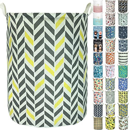 Merdes 19.7’’ Waterproof Foldable Laundry Hamper, Dirty Clothes Laundry Basket, Linen Bin Storage Organizer for Toy Collection (Oblique Bar) - color: Oblique Bar
