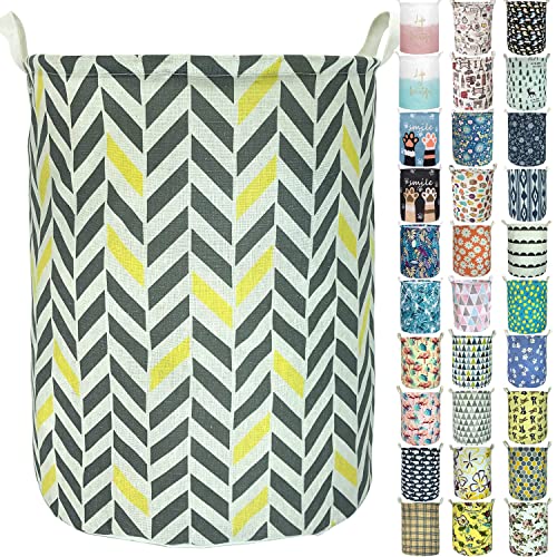 Merdes 19.7’’ Waterproof Foldable Laundry Hamper, Dirty Clothes Laundry Basket, Linen Bin Storage Organizer for Toy Collection (Oblique Bar) - color: Oblique Bar