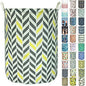 Merdes 19.7’’ Waterproof Foldable Laundry Hamper, Dirty Clothes Laundry Basket, Linen Bin Storage Organizer for Toy Collection (Oblique Bar) - color: Oblique Bar