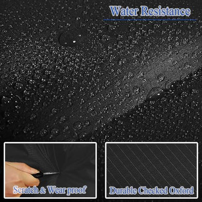 Extra Large Laundry Bag 55"x43.3" + Silicone Tote Handle, Heavy Duty Oxford Fabric Dirty Clothes Travel Drawstring Bags Storage Sack, Easy fit Laundry Hamper or Basket (Machine Washable, Black) - color: 1 Black