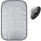 Frienda Rv Window Reflective Insulation Roll 16inch*2ft Double Aluminum Foil Heat Bubble Thermal Window Shade Door Cover Blackout for Garage Roof Travel Camper Skylight Shield - size: 16inch*2ft