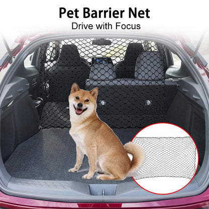 Dog Car Barrier for Honda Passport 2018-2021 2021-2024 2025, Mesh Pet Divider for Back Seat, Dog Guard for SUV Boot, Secure Pet Safety Net