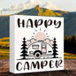 1pc Retro Style Camping-themed PVC Decorative Sign and Plaque, Suitable for Christmas Desktop Decor, Kitchen, Bathroom, Office, Farmhouse Home Decor, Ideal Present for Birthday, Halloween Thanksgiving (style A)