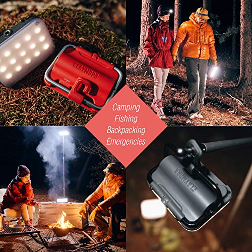 CLAYMORE Ultra Mini (Black) - Outdoor Rechargeable LED Light for Camping, Tent, Backpacking, Emergency and Industrial Use. Waterproof, Portable Lantern with USB-C, Up to 24 Hours Battery Life. - style: Black (Ultra)