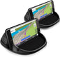 Loncaster 2 Pack Dashboard Car Phone Holder Mount, Universal Cell Phone Automobile Cradles Ultra Stable Slip Free Hands Free Car Accessories Compatible for iPhone, Most Smartphones and GPS - color: Black-2pack