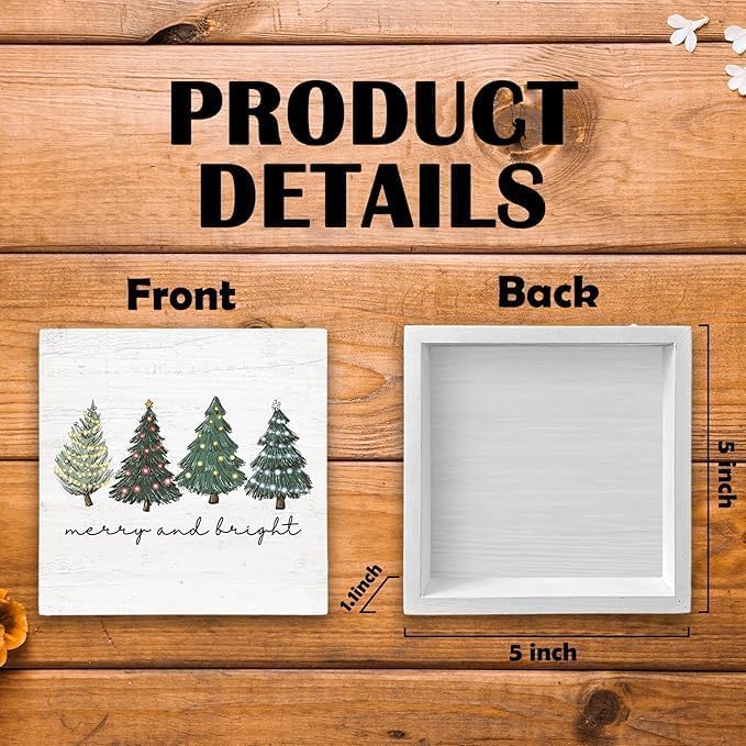 Adventurous Wooden Box Sign Camping Dog Paw Wall Decor Hiker Camper Housewarming Gift 5×5 in - color: Wooden Sign-3