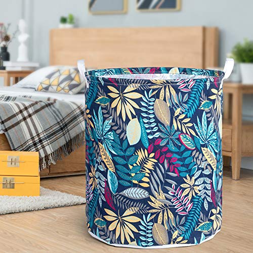 Merdes 19.7’’ Waterproof Foldable Laundry Hamper, Dirty Clothes Laundry Basket, Linen Bin Storage Organizer for Toy Collection (Jungle) - color: Jungle