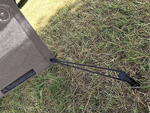 Tentproinc RV Awning Side Sun Shade Screen 9'X7' Mesh Sunshade for Motorhome Camping Trailer Awning Sunscreen Shadescreen Block UV Glare Sunblocker - 3 Year Warranty (Brown) - color: Brown