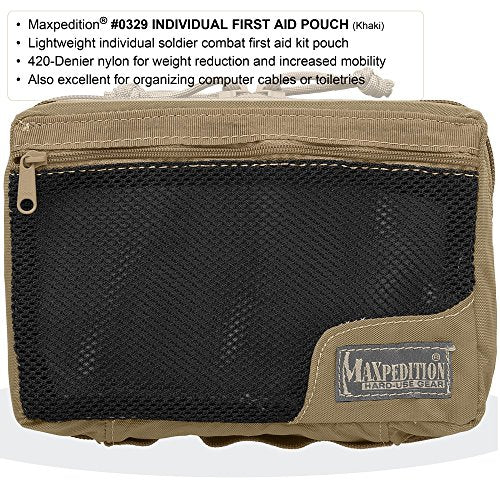 Maxpedition Gear Individual First Aid Pouch - color: Khaki