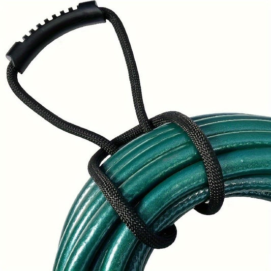 Storage Straps 15.7-inch (2-Pack) Extension Cord Organizer, Vacuum Hose Holder, Shop Storage, Air or Water Hose Organizer for your Home, Garage, Boat, RV and More Cable Straps (Red, M（23.6inch）) - color: Red, size: M（23.6inch）