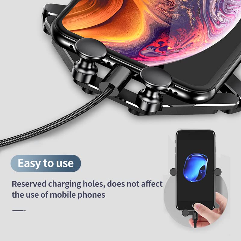 OATSBASF Car Phone Holder Mount Gravity Car Phone Mount, Hands Free Phone Holder, Gravity Air Vent Car Mount, Suitable for Mobile Phones Under 7 inches (X01) - size: X01