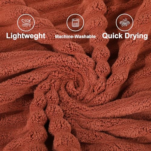 3-Piece Hand Bath Towels 14 X 29.6 Inchs, Quick-Dry Microfiber Washcloths with Hanging Loop, Soft & Absorbent Face Towels for Bathroom Kitchen Gym Travel - color: 3orange