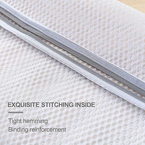 2 XX-Large Honeycomb Delicates Bags for Washing Machine, 24 x 24 Inches lingerie bags for Laundry, Travel Storage Organize Bag for Cotton Clothes,Sheet, Shoes - size: 2 XX-Large