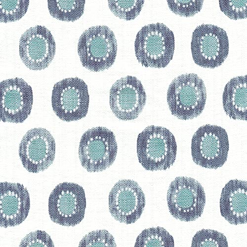 HomePop 18" Classic Square Storage Ottoman - Green Medallion Ikat Print - color: Green